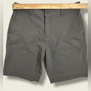 Western Rise Shorts Mens 32 Black Performance Nylon Stretch Travel Golf Outdoors